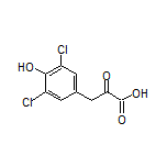 3-(3,5-Dichloro-4-hydroxyphenyl)-2-oxopropanoic Acid