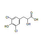 3-(3,5-Dichloro-4-hydroxyphenyl)-2-hydroxypropanoic Acid