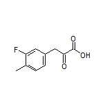 3-(3-Fluoro-4-methylphenyl)-2-oxopropanoic Acid