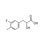 3-(3-Fluoro-4-methylphenyl)-2-hydroxypropanoic Acid