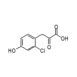 3-(2-Chloro-4-hydroxyphenyl)-2-oxopropanoic Acid