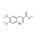 Methyl 3-(2-Bromo-4,5-dimethoxyphenyl)-2-oxopropanoate