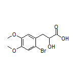 3-(2-Bromo-4,5-dimethoxyphenyl)-2-hydroxypropanoic Acid