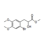 Methyl 3-(2-Bromo-4,5-dimethoxyphenyl)-2-hydroxypropanoate