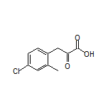 3-(4-Chloro-2-methylphenyl)-2-oxopropanoic Acid