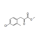 Methyl 3-(4-Chloro-2-methylphenyl)-2-oxopropanoate