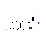 3-(4-Chloro-2-methylphenyl)-2-hydroxypropanoic Acid