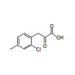 3-(2-Chloro-4-methylphenyl)-2-oxopropanoic Acid