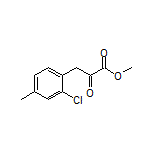 Methyl 3-(2-Chloro-4-methylphenyl)-2-oxopropanoate