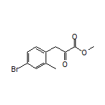 Methyl 3-(4-Bromo-2-methylphenyl)-2-oxopropanoate