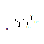 3-(4-Bromo-2-methylphenyl)-2-hydroxypropanoic Acid