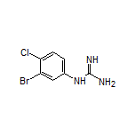 1-(3-Bromo-4-chlorophenyl)guanidine