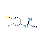 1-(4-Chloro-3-fluorophenyl)guanidine