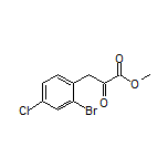 Methyl 3-(2-Bromo-4-chlorophenyl)-2-oxopropanoate