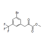 Methyl 3-[3-Bromo-5-(trifluoromethyl)phenyl]-2-oxopropanoate