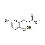 Methyl 3-(5-Bromo-2-chlorophenyl)-2-hydroxypropanoate