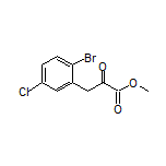 Methyl 3-(2-Bromo-5-chlorophenyl)-2-oxopropanoate