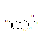 Methyl 3-(2-Bromo-5-chlorophenyl)-2-hydroxypropanoate