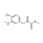 Methyl 3-(4-Chloro-3-methoxyphenyl)-2-oxopropanoate