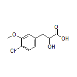 3-(4-Chloro-3-methoxyphenyl)-2-hydroxypropanoic Acid