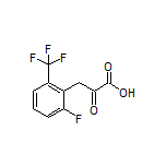 3-[2-Fluoro-6-(trifluoromethyl)phenyl]-2-oxopropanoic Acid