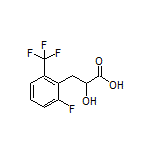 3-[2-Fluoro-6-(trifluoromethyl)phenyl]-2-hydroxypropanoic Acid