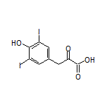 3-(4-Hydroxy-3,5-diiodophenyl)-2-oxopropanoic Acid