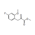 Methyl 3-(4-Fluoro-2-methoxyphenyl)-2-oxopropanoate