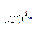 3-(4-Fluoro-2-methoxyphenyl)-2-hydroxypropanoic Acid