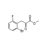 Methyl 3-(2-Bromo-6-fluorophenyl)-2-oxopropanoate