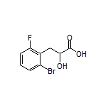 3-(2-Bromo-6-fluorophenyl)-2-hydroxypropanoic Acid