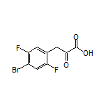 3-(4-Bromo-2,5-difluorophenyl)-2-oxopropanoic Acid