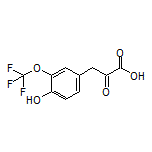 3-[4-Hydroxy-3-(trifluoromethoxy)phenyl]-2-oxopropanoic Acid