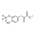 Methyl 3-[4-Hydroxy-3-(trifluoromethoxy)phenyl]-2-oxopropanoate