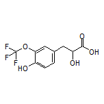 2-Hydroxy-3-[4-hydroxy-3-(trifluoromethoxy)phenyl]propanoic Acid