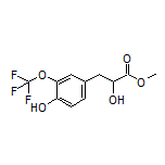 Methyl 2-Hydroxy-3-[4-hydroxy-3-(trifluoromethoxy)phenyl]propanoate