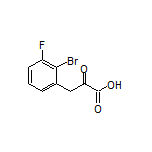 3-(2-Bromo-3-fluorophenyl)-2-oxopropanoic Acid