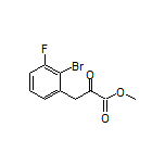 Methyl 3-(2-Bromo-3-fluorophenyl)-2-oxopropanoate