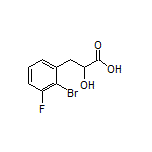 3-(2-Bromo-3-fluorophenyl)-2-hydroxypropanoic Acid