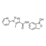 N-(1-Hydroxy-1,3-dihydrobenzo[c][1,2]oxaborol-6-yl)-5-methyl-1-(2-pyridyl)-1H-1,2,3-triazole-4-carboxamide