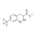 Methyl 3-[2-Bromo-4-(trifluoromethyl)phenyl]-2-hydroxypropanoate