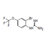 1-[2-Bromo-4-(trifluoromethoxy)phenyl]guanidine