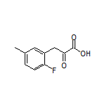 3-(2-Fluoro-5-methylphenyl)-2-oxopropanoic Acid