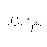 Methyl 3-(2-Fluoro-5-methylphenyl)-2-oxopropanoate