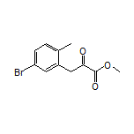 Methyl 3-(5-Bromo-2-methylphenyl)-2-oxopropanoate