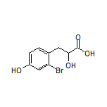 3-(2-Bromo-4-hydroxyphenyl)-2-hydroxypropanoic Acid