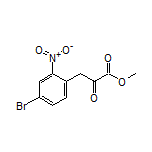 Methyl 3-(4-Bromo-2-nitrophenyl)-2-oxopropanoate