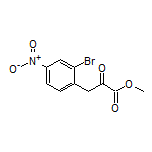 Methyl 3-(2-Bromo-4-nitrophenyl)-2-oxopropanoate