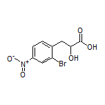 3-(2-Bromo-4-nitrophenyl)-2-hydroxypropanoic Acid