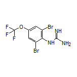 1-[2,6-Dibromo-4-(trifluoromethoxy)phenyl]guanidine